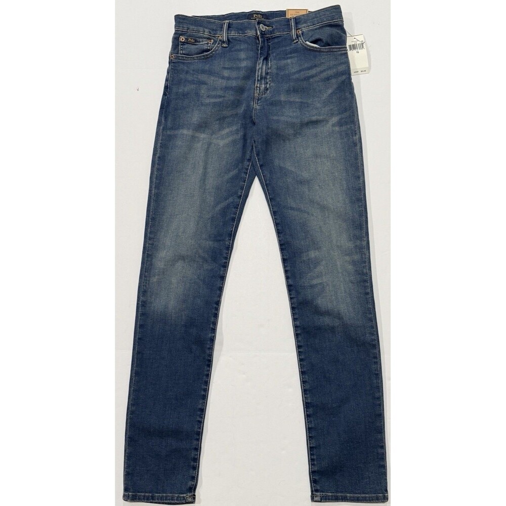 Polo Ralph Lauren The Eldridge Skinny Jeans Boys 18 Blue Dark Wash Denim